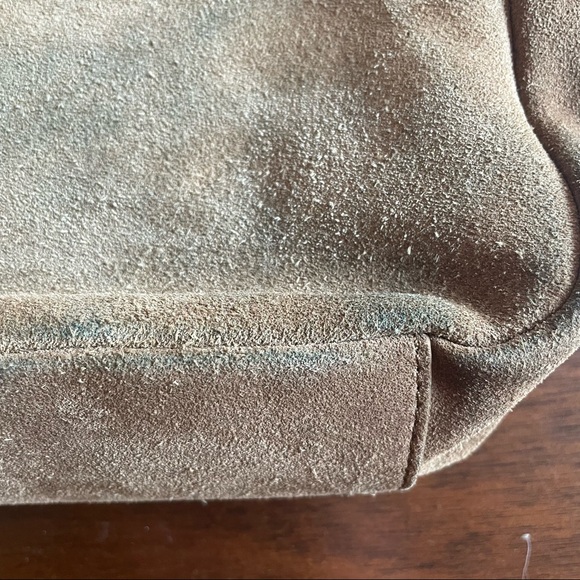 Tory Burch Tan Suede Crossbody Bag - Picture 5 of 16